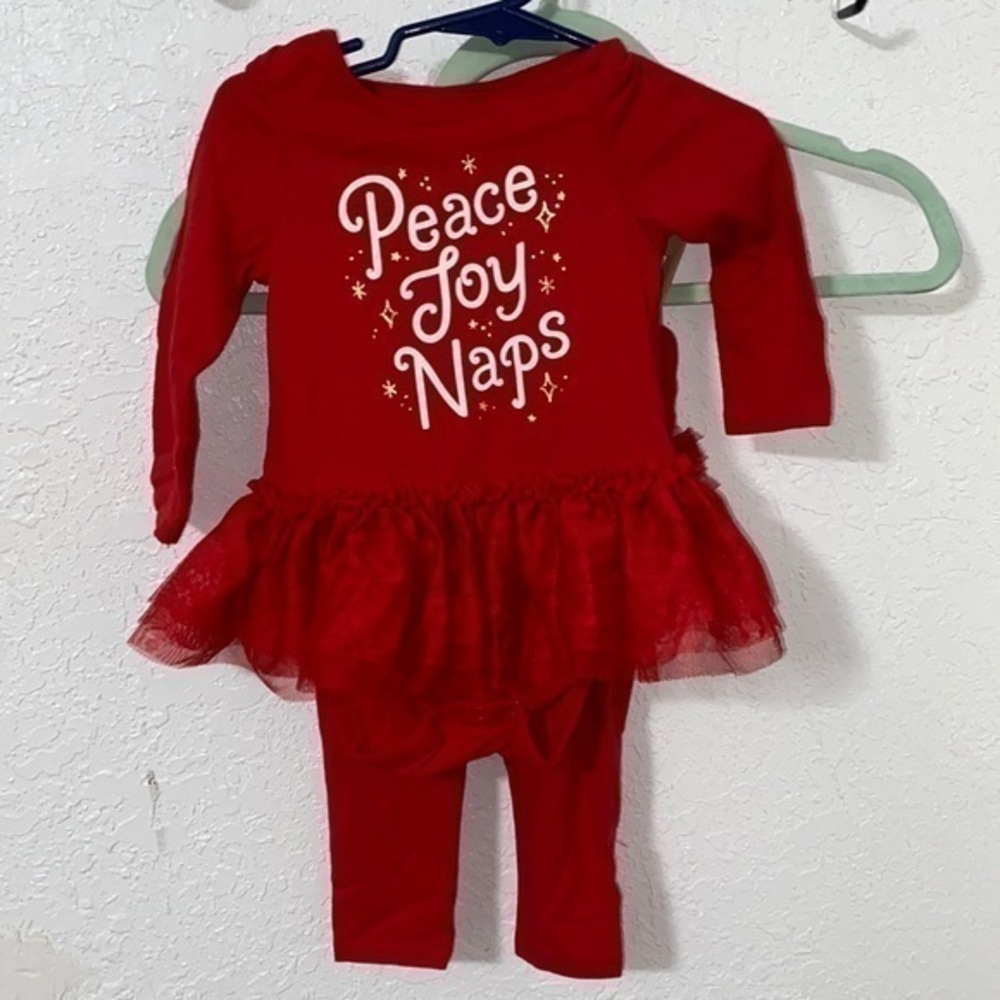 Cat & Jack Christmas outfit